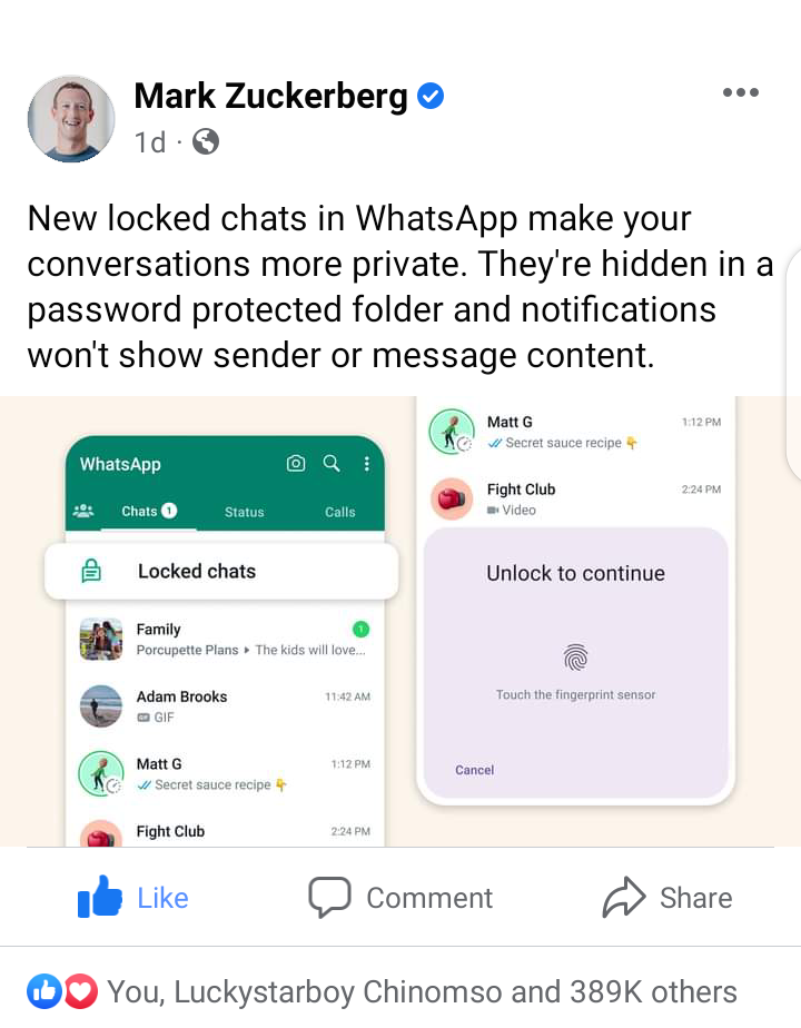 New Locked Chats In Whatsapp Make Your Conversations More Private -